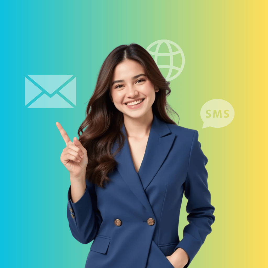 Email and SMS service by Social Wits