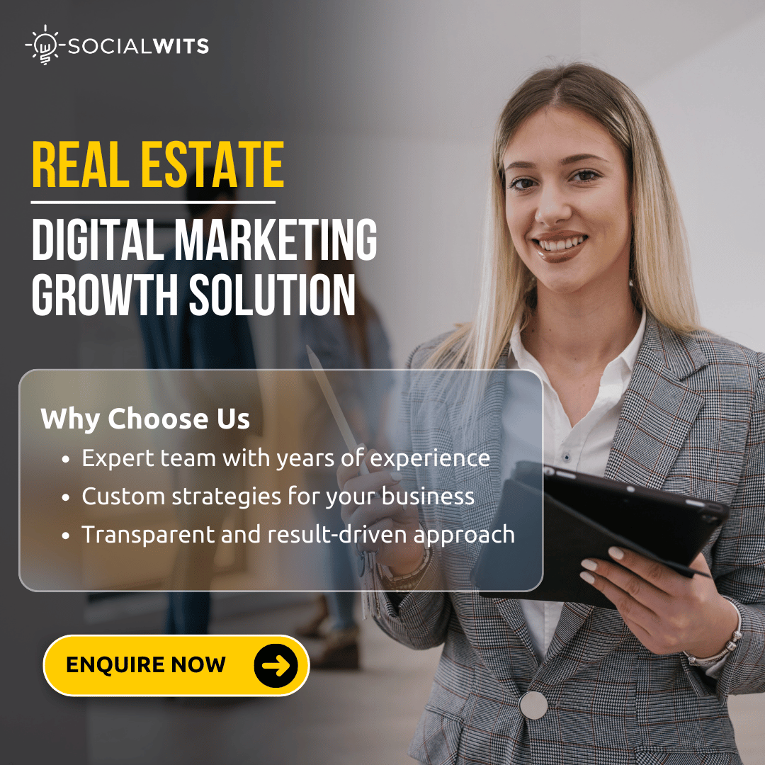 REAL ESTATE Digital Marketing growth Solution