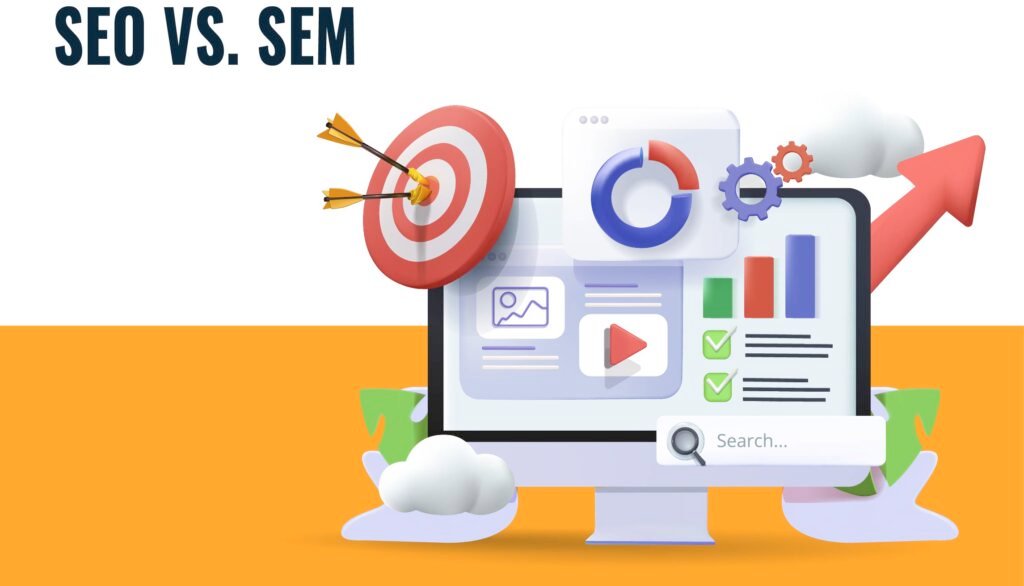 difference between seo vs sem