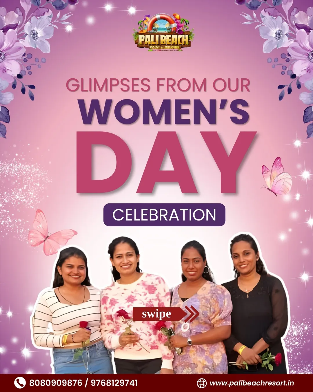 We celebrated the strength, joy, and incredible spirit of women at Pali Beach Resort & Waterpar